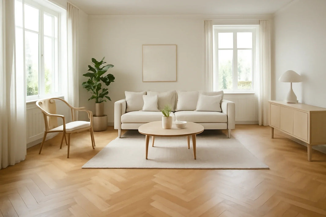 Hvilken vej skal sildebensgulvet vende? Guide til lys, rum og arkitektur