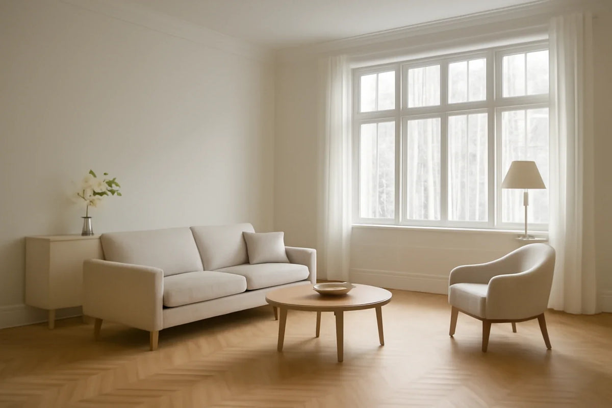 Sildebensgulv uden knaster: Rent, roligt og arkitektonisk